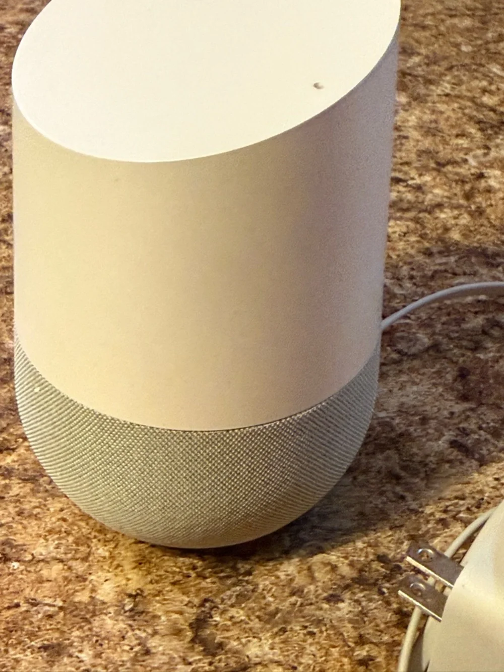 google White Smart Home Voice Speaker